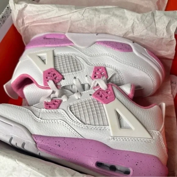 Air Jordan 4 Retro Pink Oreo.Women - Picture 1 of 6